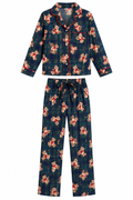 PIJAMA CUADROS OSO VERDE