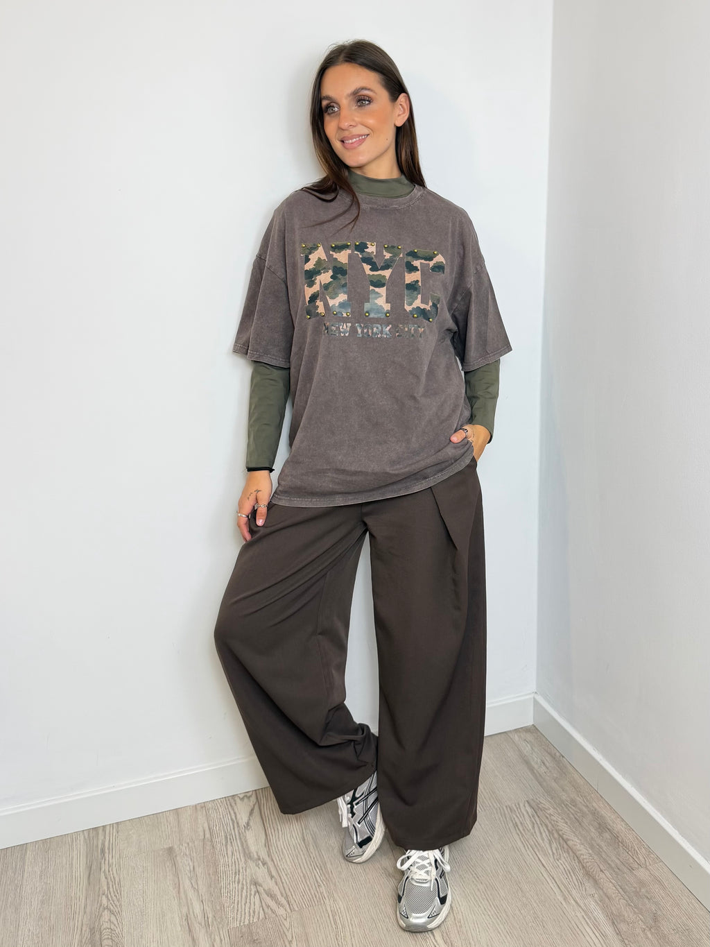 CAMISETA OVERSIZE CAMUFLAJE
