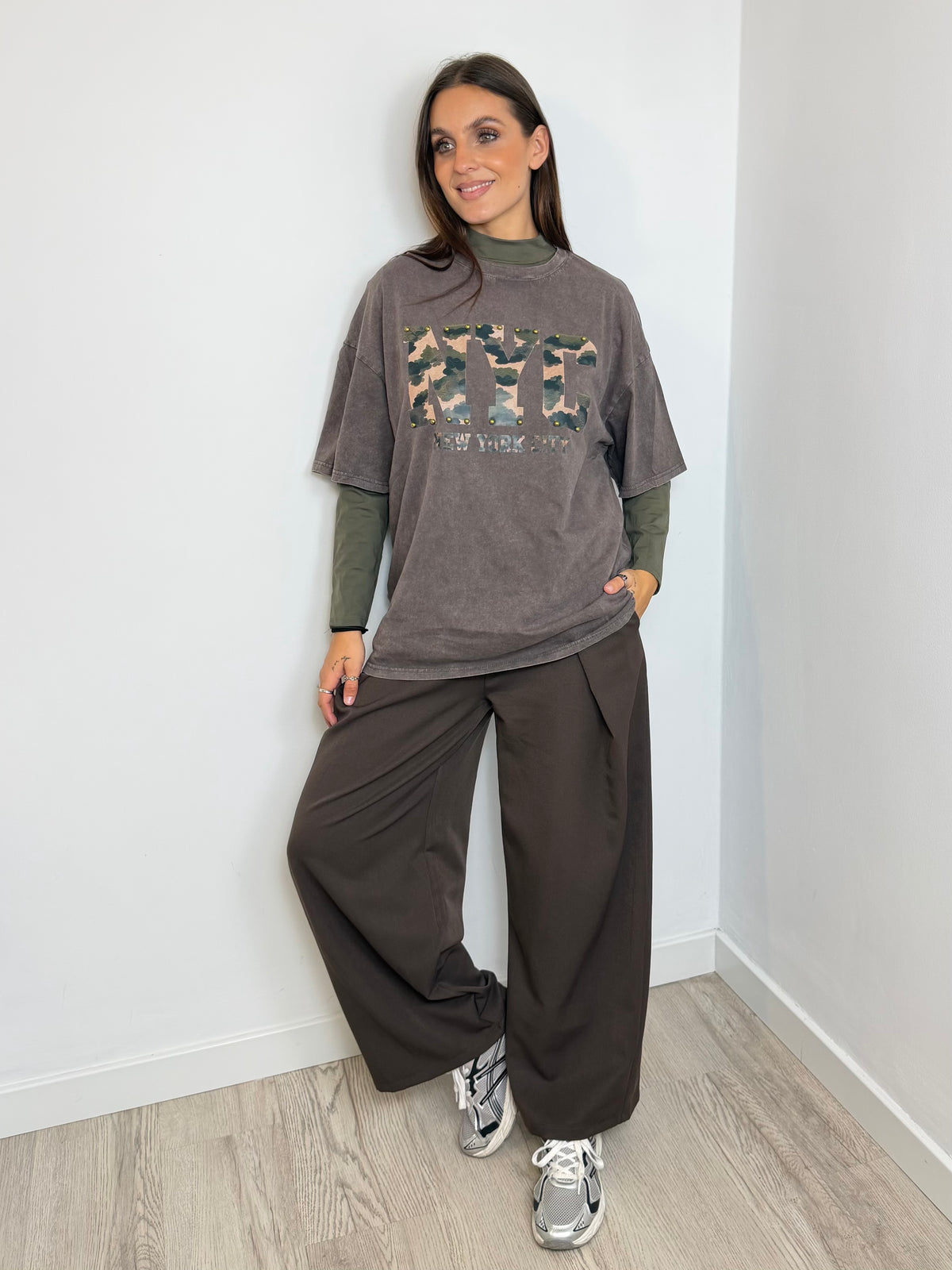 CAMISETA OVERSIZE CAMUFLAJE