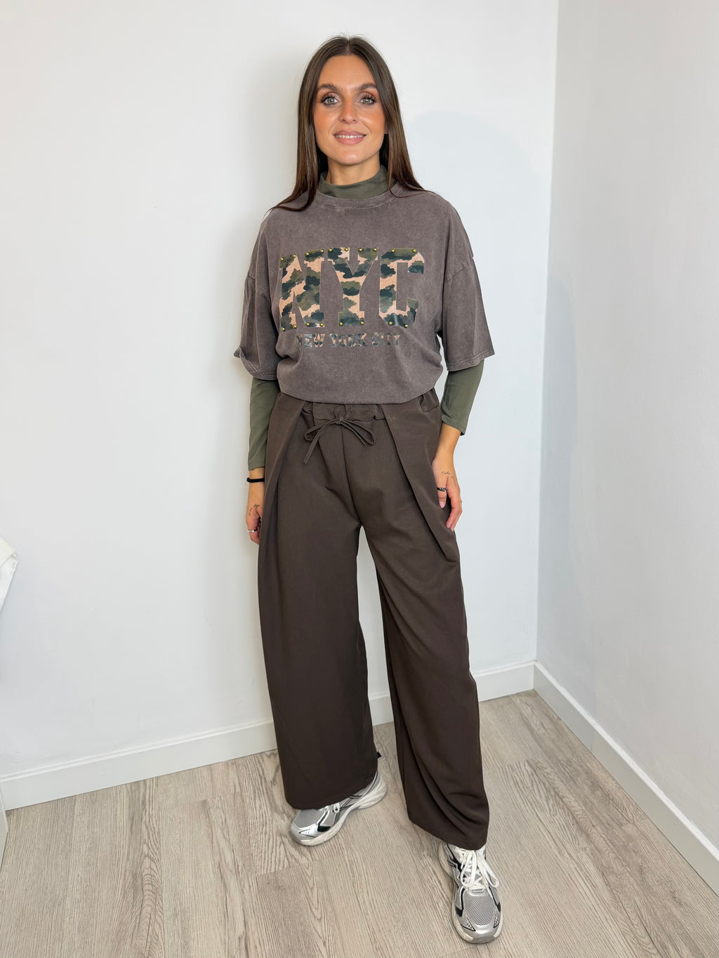 CAMISETA OVERSIZE CAMUFLAJE