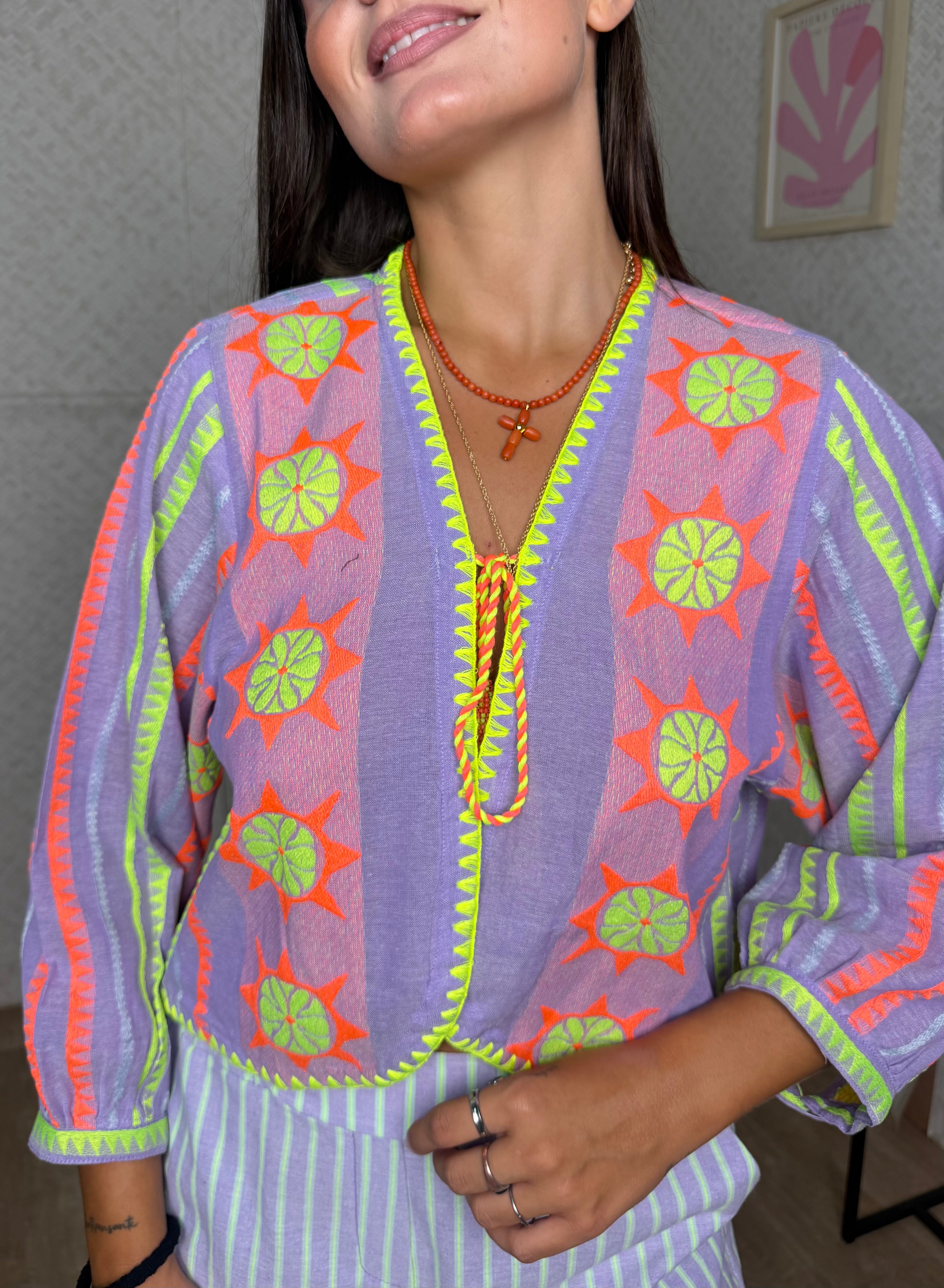 KIMONO SAFFRON