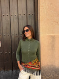 JERSEY ABOTONADO VERDE