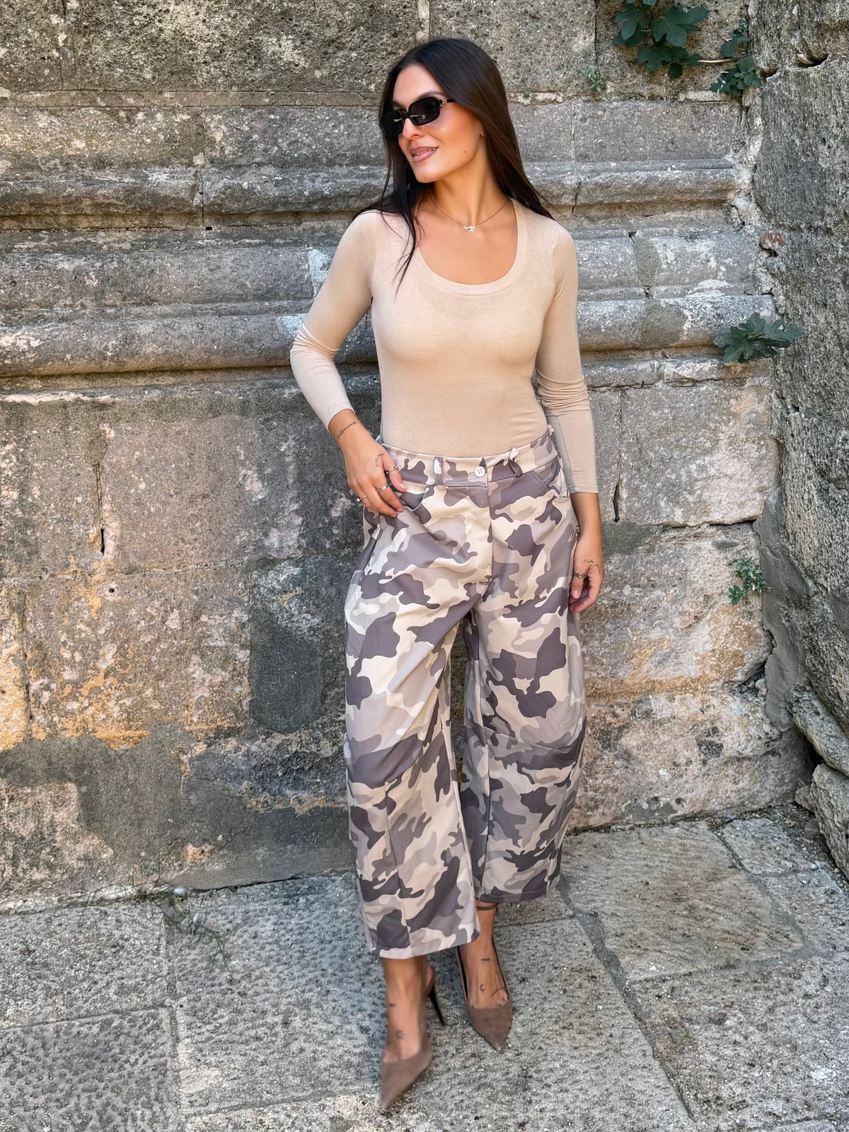 PANTALÓN BALLOON CAMUFLAJE