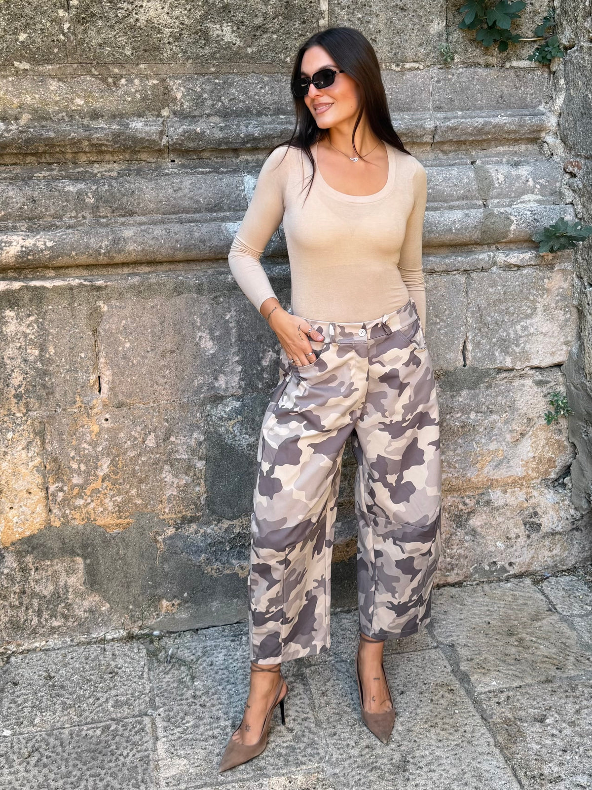 PANTALÓN BALLOON CAMUFLAJE