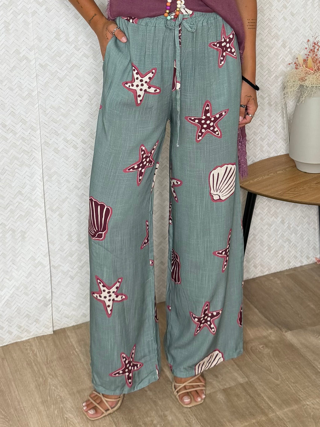PANTALÓN DUNA TURQUESA