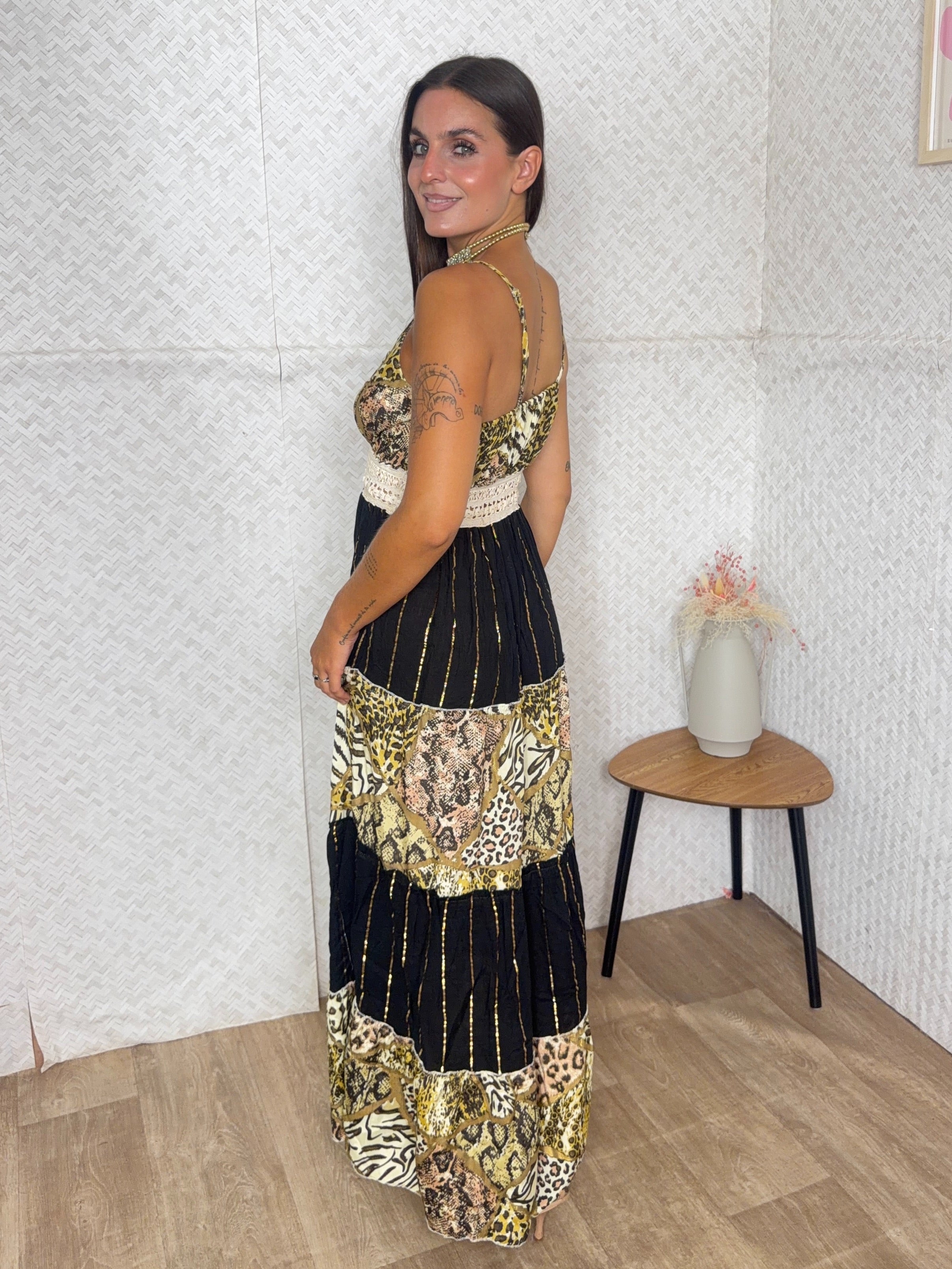 VESTIDO MARRAKECH ANIMAL PRINT