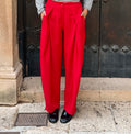 PANTALÓN PALAZZO SIENA ROJO