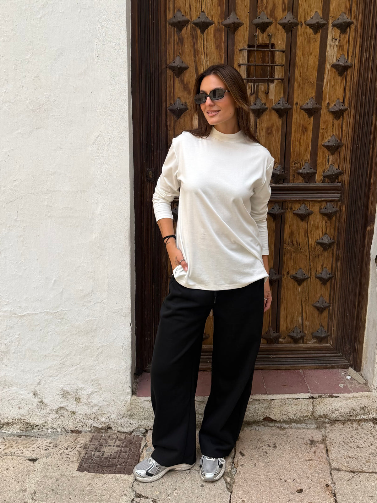 PANTALÓN DE CHANDAL MILÁN NEGRO