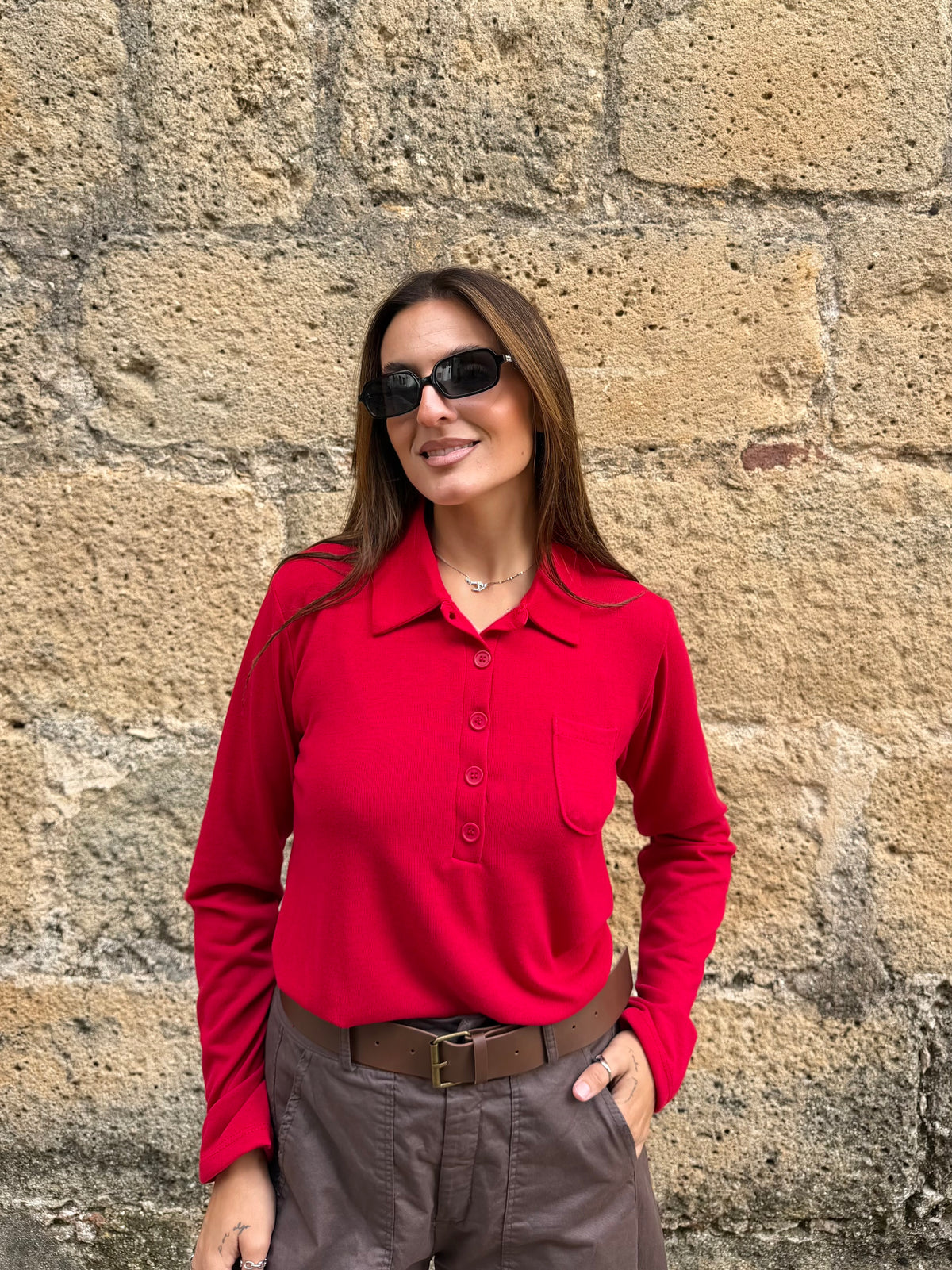 POLO BLAIR ROJO