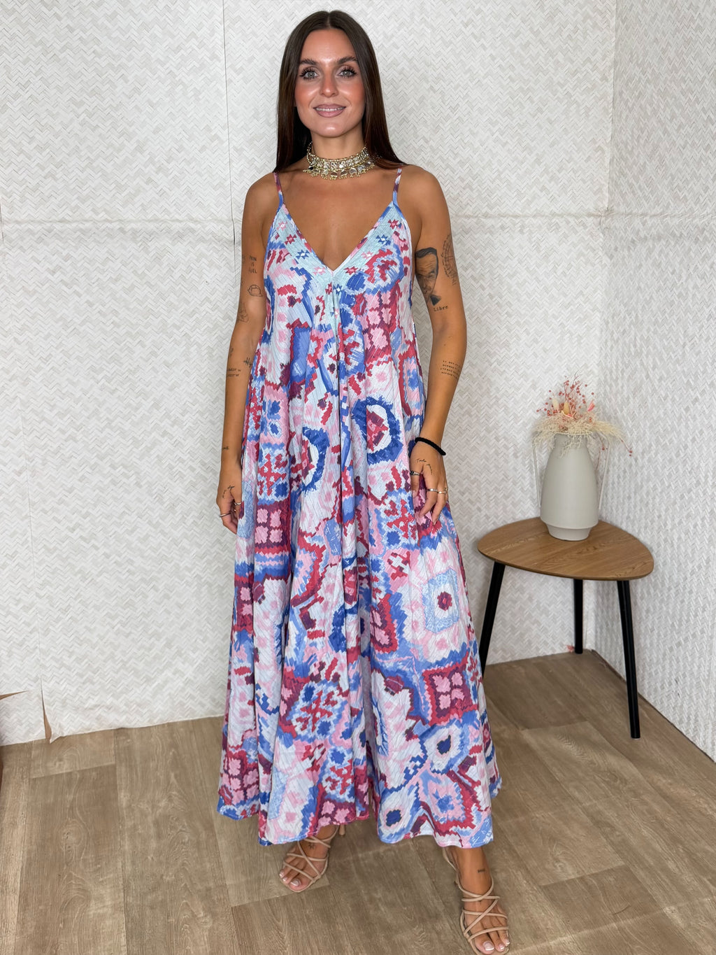 VESTIDO ÍNDIGO