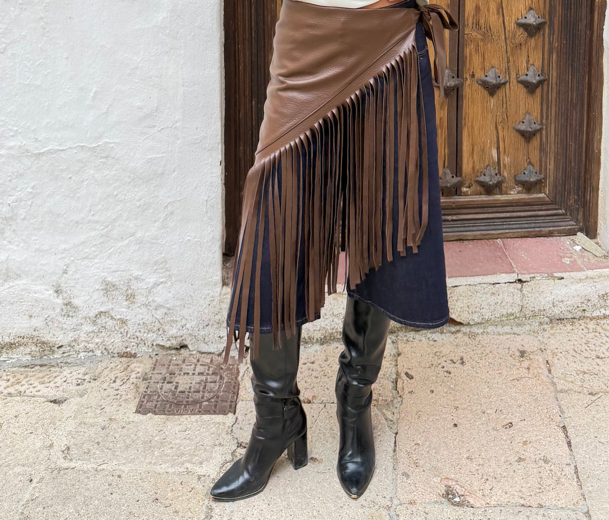 PAREO FLECOS CAMEL