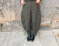 PANTALÓN BALLOON STITCH VERDE