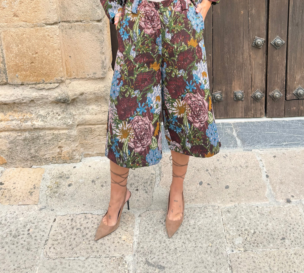 BERMUDAS FLORES PATCH