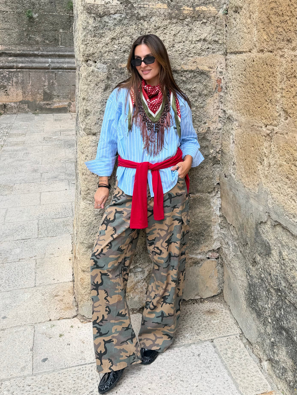 PANTALÓN CAMUFLAJE CARGO