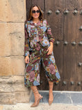 CHAQUETA FLORES PATCH