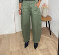 PANTALÓN ESSENTIAL BALLOON VERDE